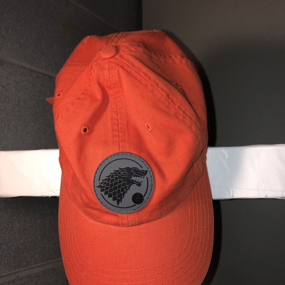 Game Of Thrones Cap Orange Adjustable MD/LG